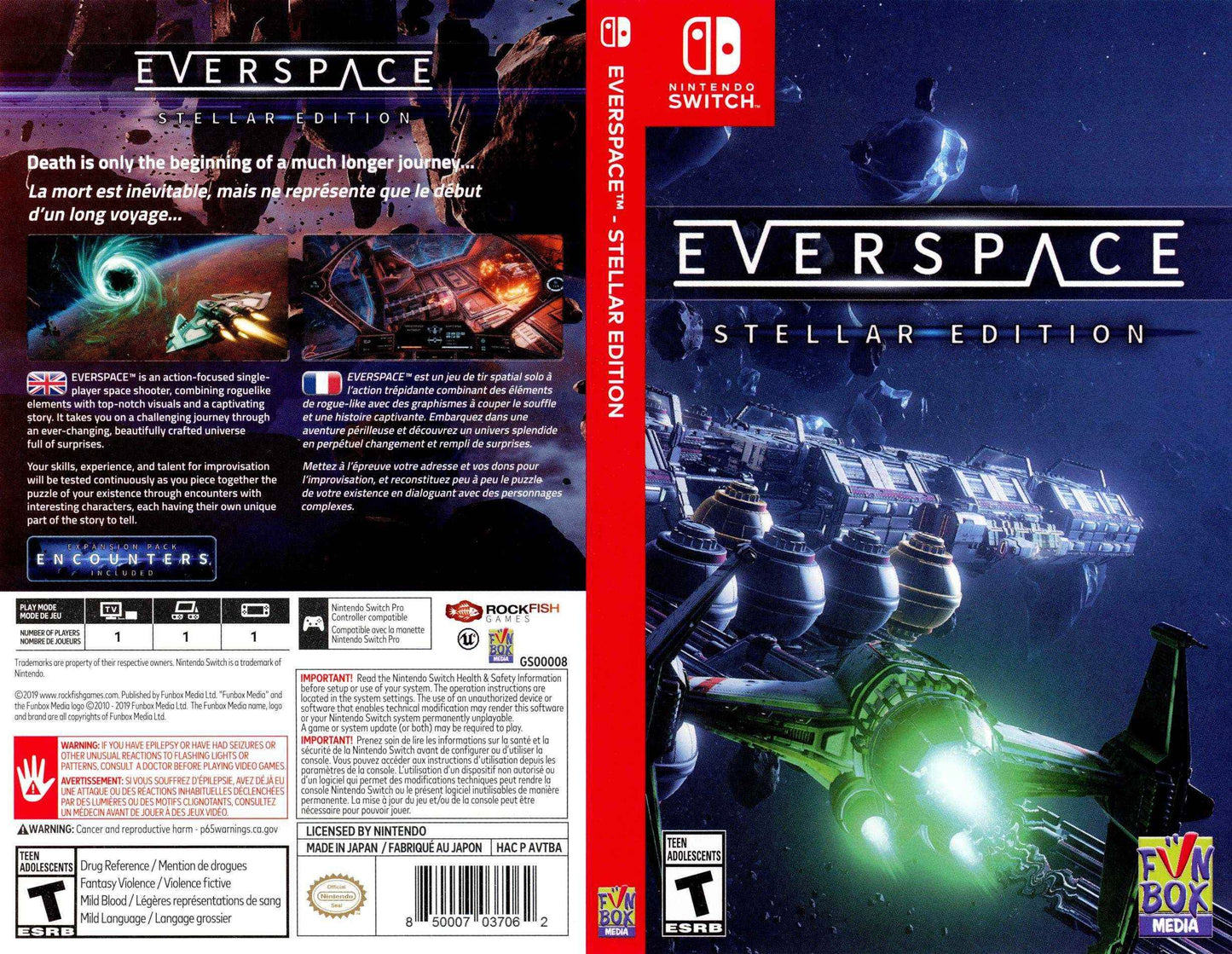 Everspace - Stellar Edition Cover Art - WOI Solutions