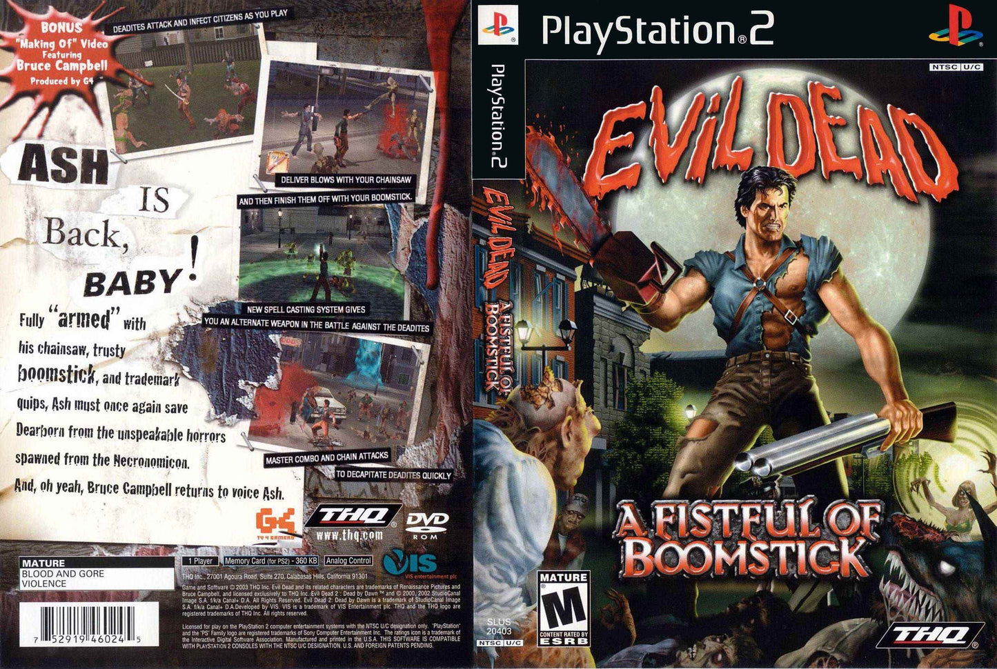 Evil Dead - A Fistful of Boomstick Cover Art - WOI Solutions