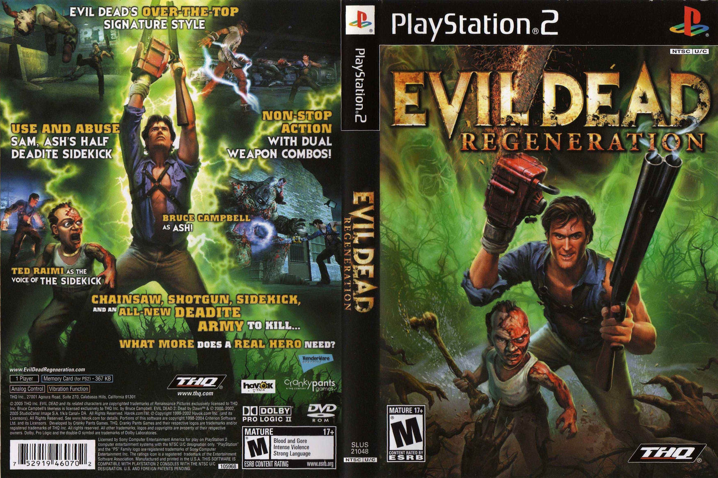 Evil Dead - Regeneration Cover Art - WOI Solutions