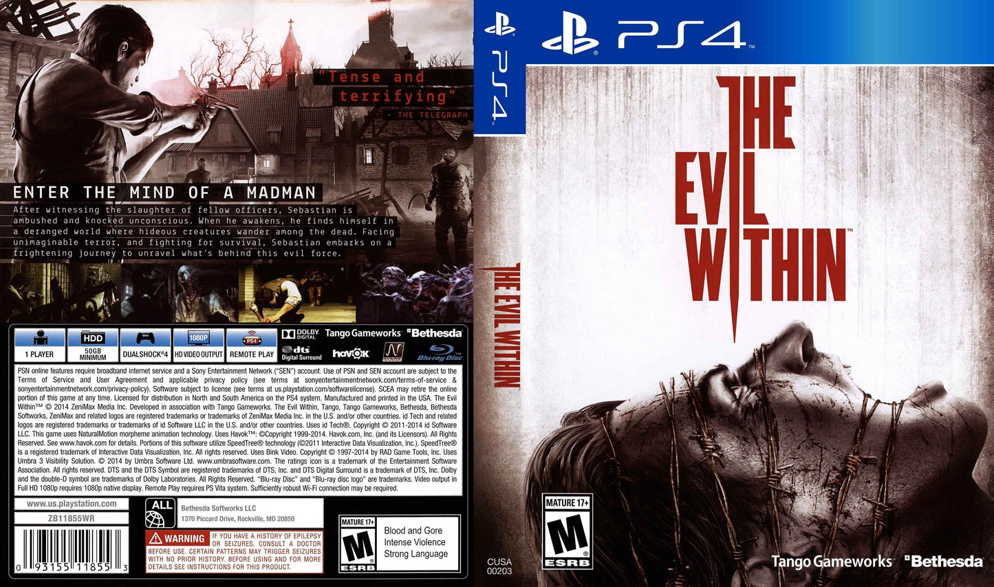 Evil Within, The Cover Art - WOI Solutions