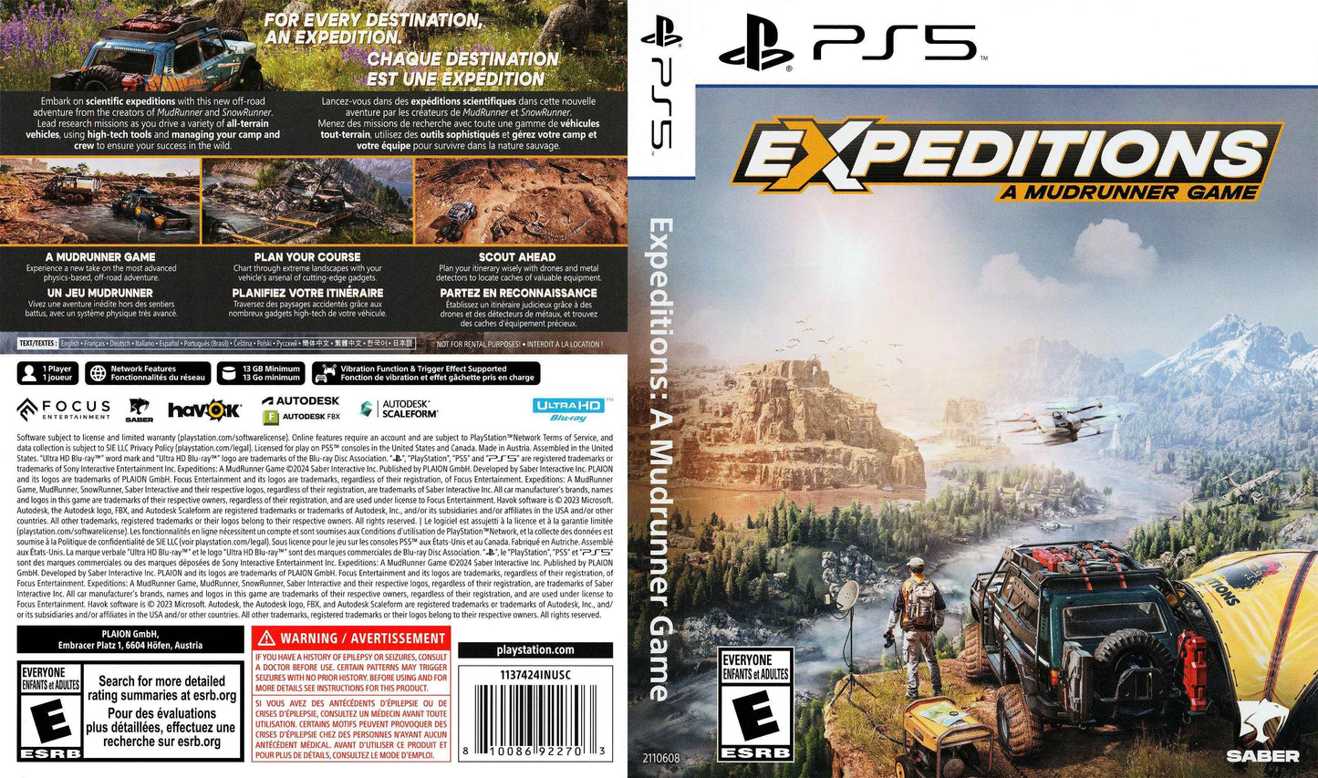 Expeditions A MudRunner Game Cover Art - WOI Solutions