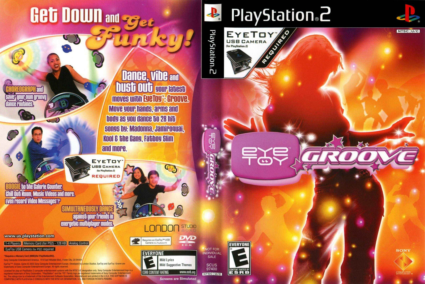 EyeToy Groove Cover Art - WOI Solutions