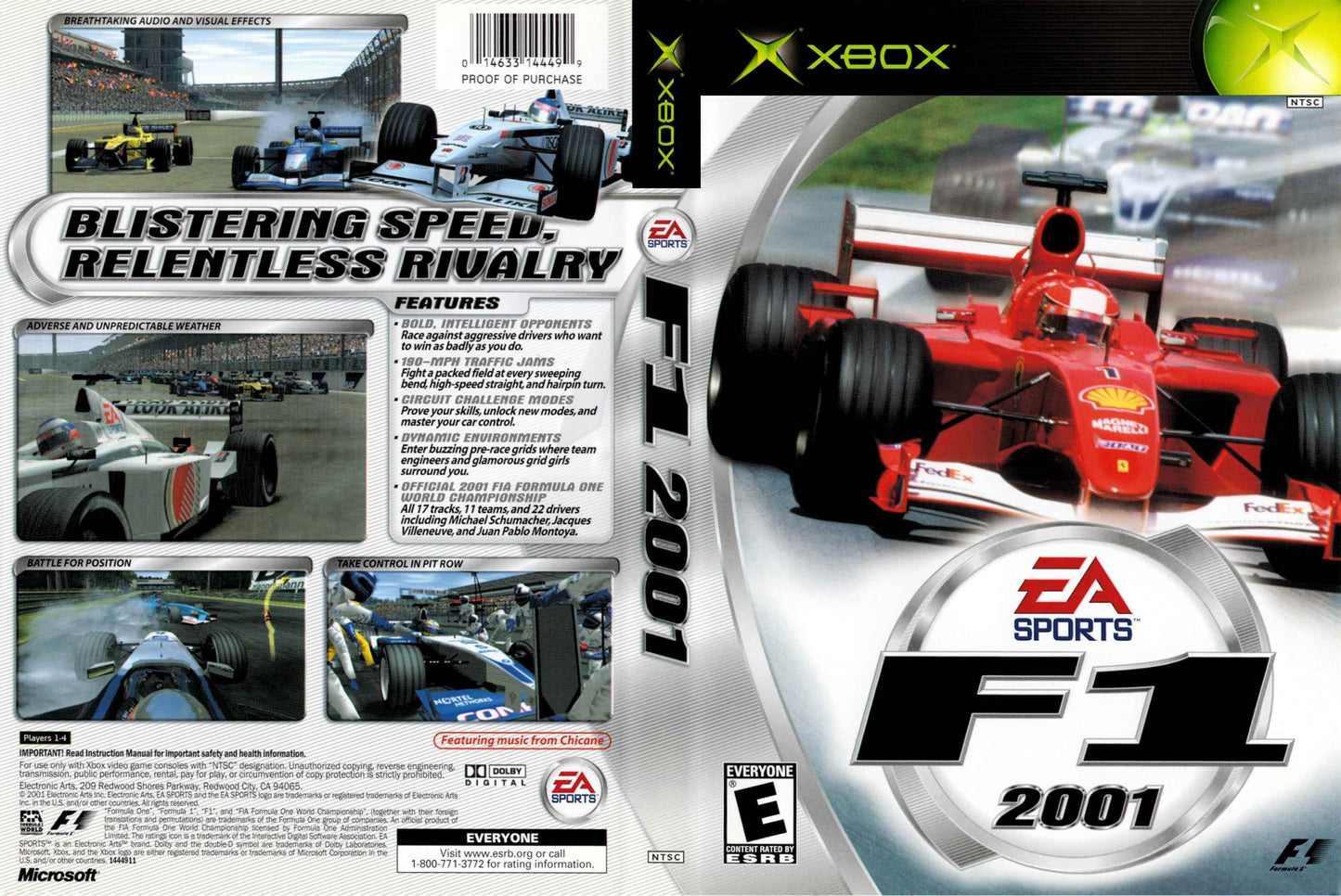 F1 2001 Cover Art - WOI Solutions