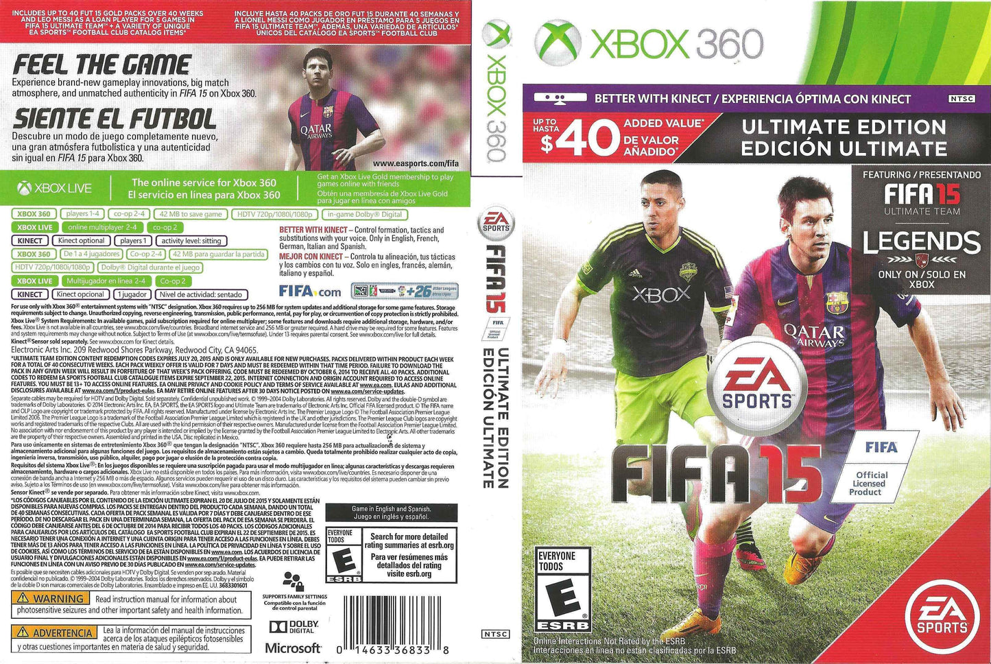 FIFA 15 Cover Art - WOI Solutions