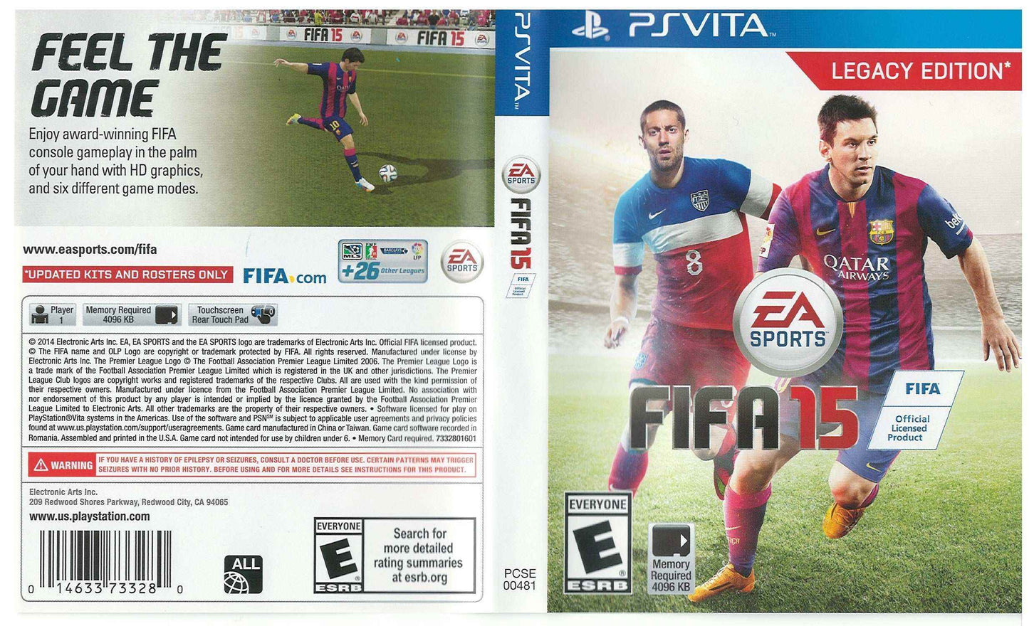 FIFA 15 Cover Art - WOI Solutions