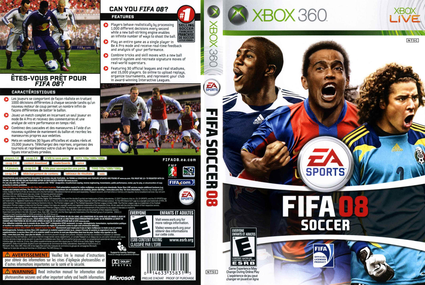 FIFA 08 Cover Art - WOI Solutions