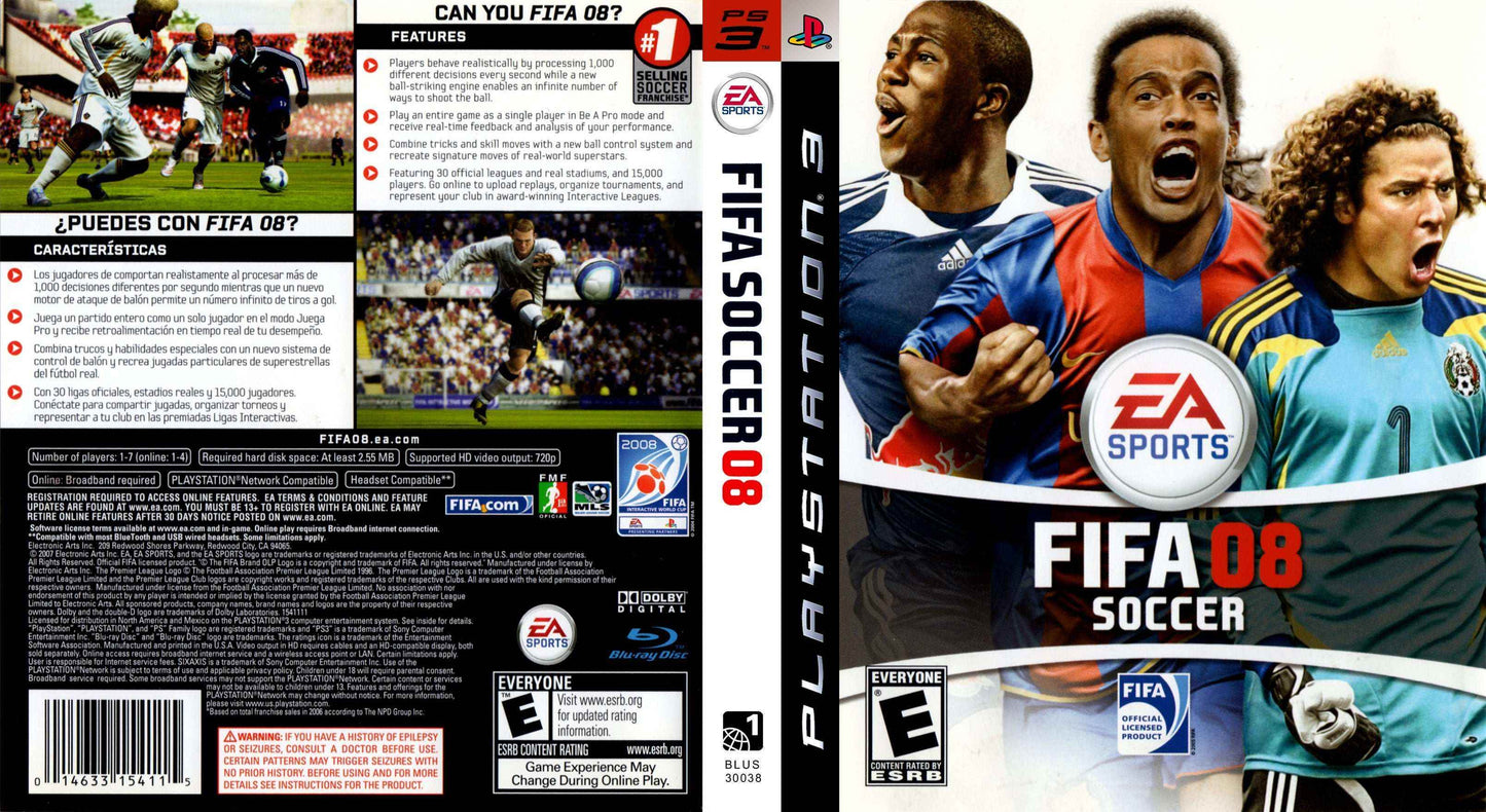 FIFA 08 Cover Art - WOI Solutions