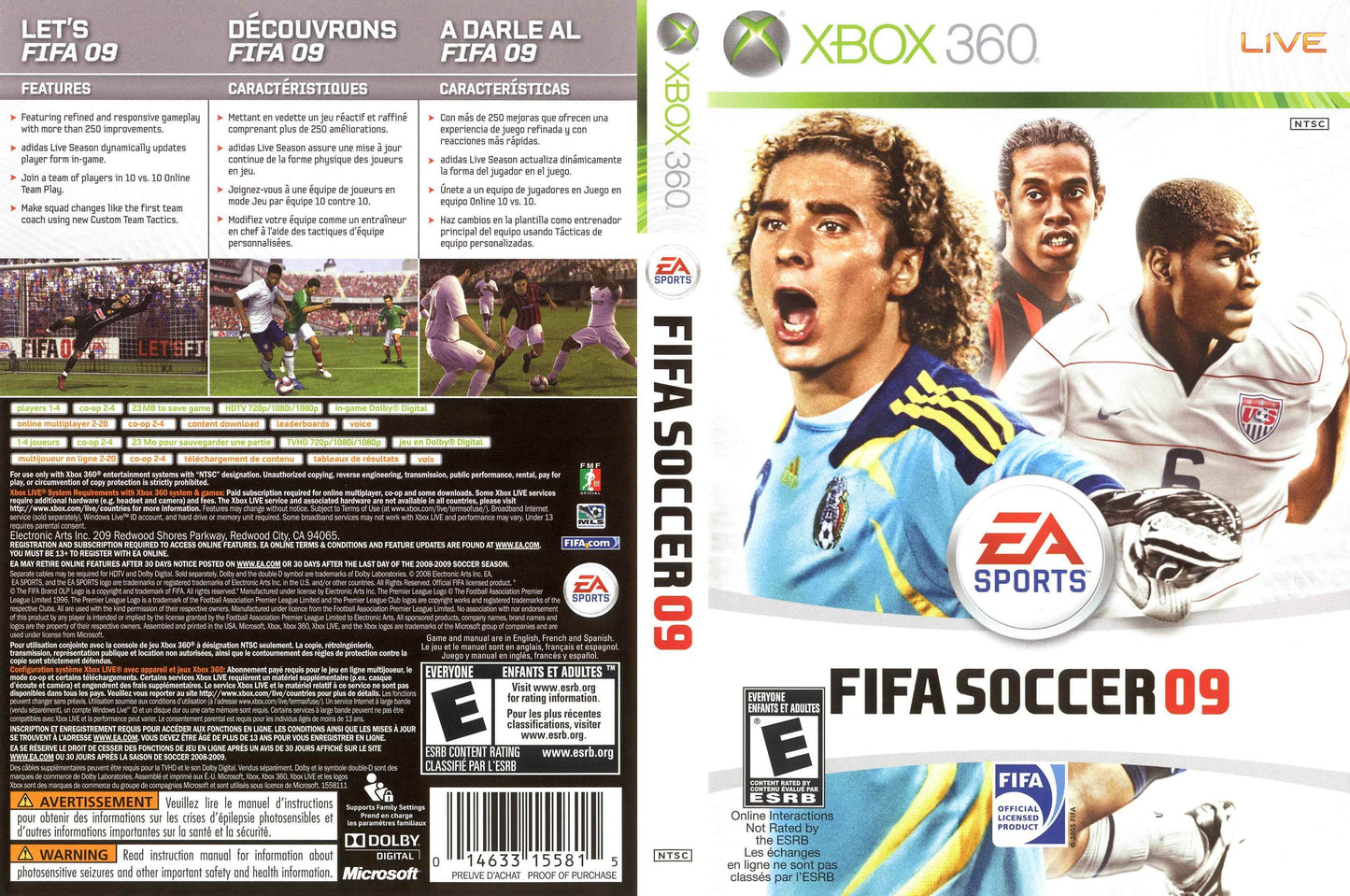 FIFA 09 Cover Art - WOI Solutions