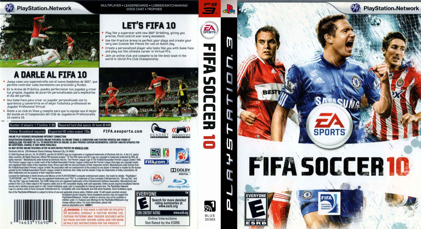 FIFA 10 Cover Art - WOI Solutions