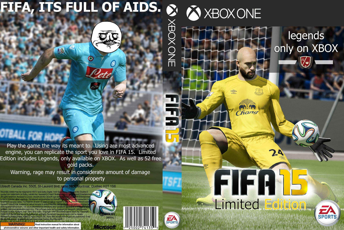 FIFA 15 Cover Art - WOI Solutions