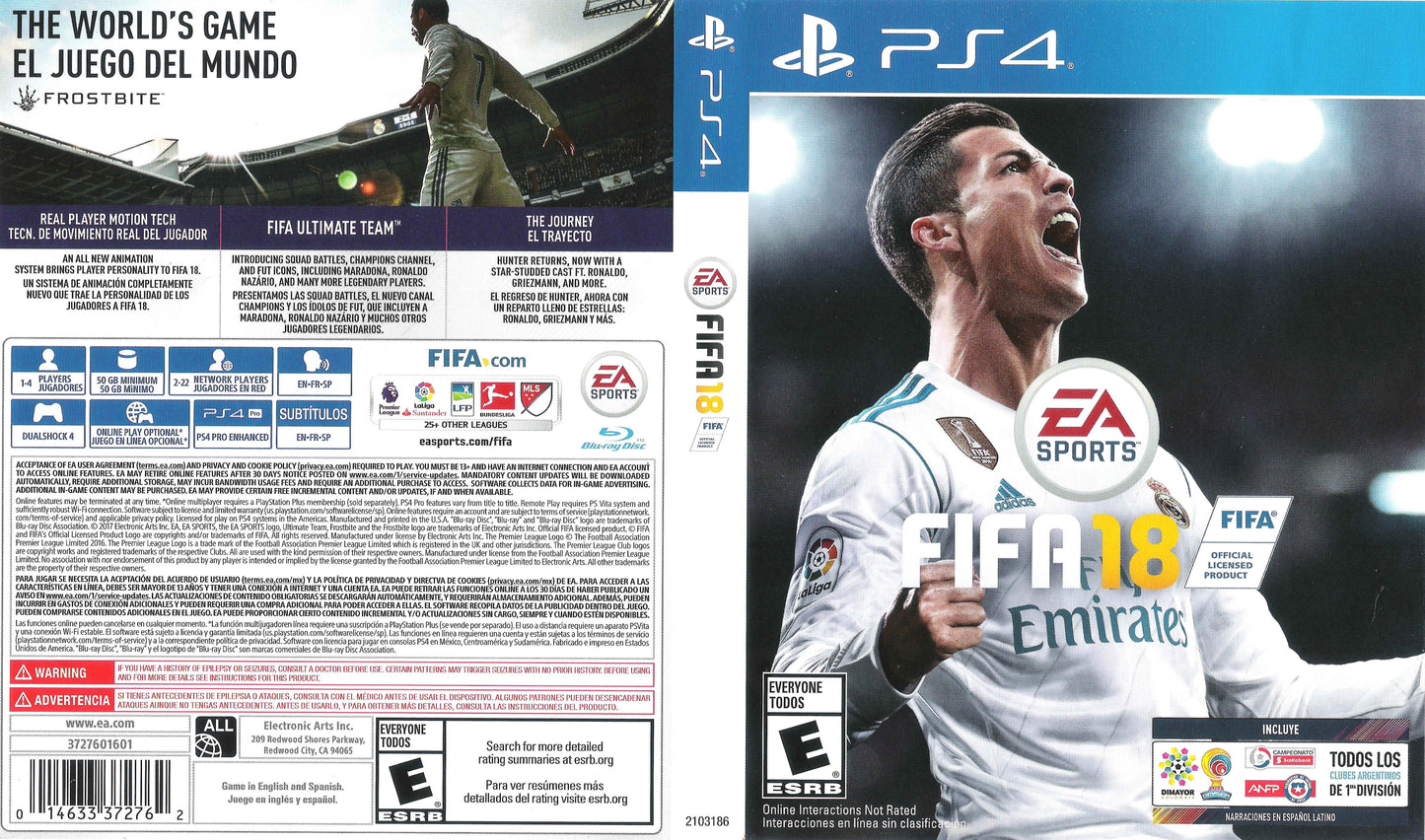 FIFA 18 Cover Art - WOI Solutions