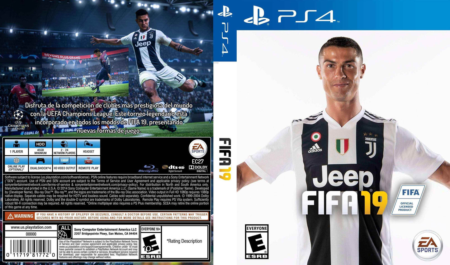 FIFA 19 Cover Art - WOI Solutions