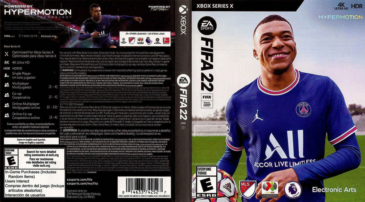 FIFA 22 Cover Art - WOI Solutions
