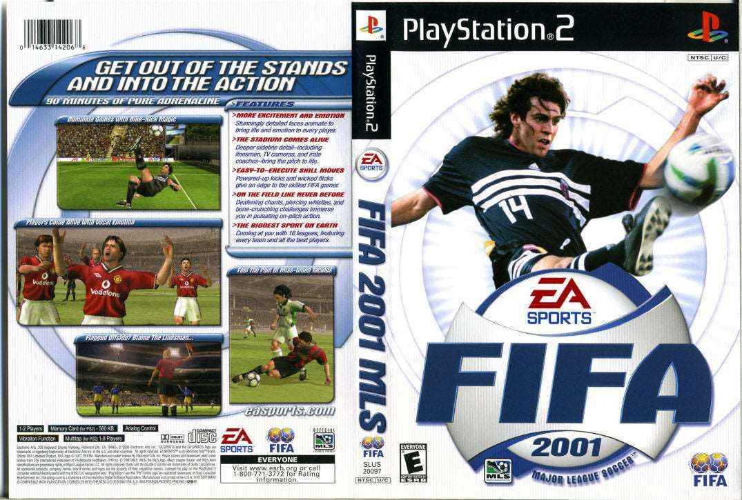 FIFA Soccer 2001 Cover Art - WOI Solutions