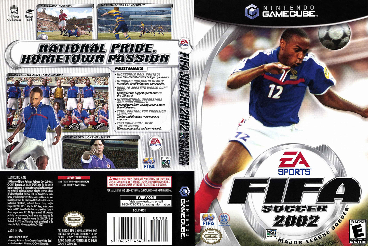 FIFA Soccer 2002 Cover Art - WOI Solutions