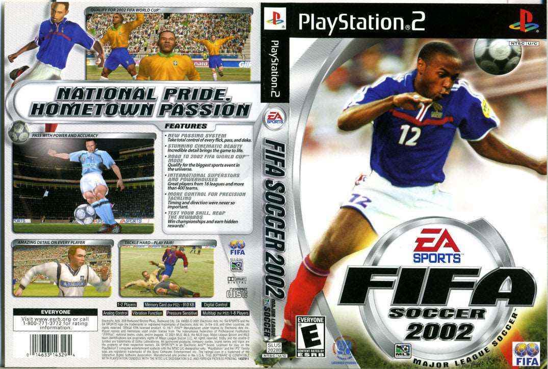 FIFA Soccer 2002 Cover Art - WOI Solutions