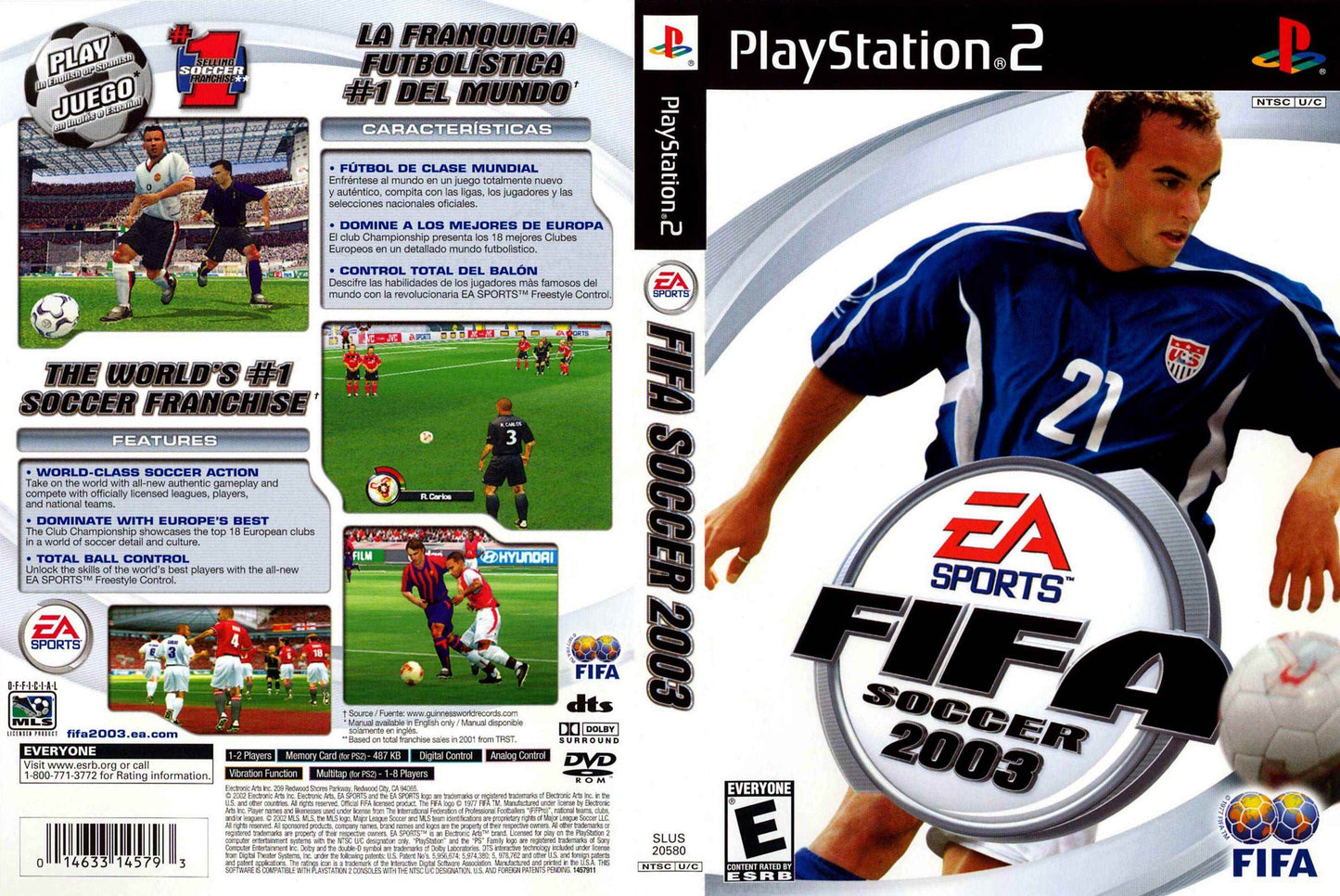 FIFA Soccer 2003 Cover Art - WOI Solutions