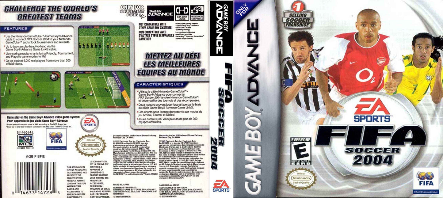 FIFA Soccer 2004 Cover Art - WOI Solutions