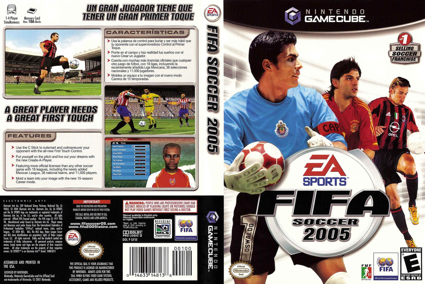 FIFA Soccer 2005 Cover Art - WOI Solutions
