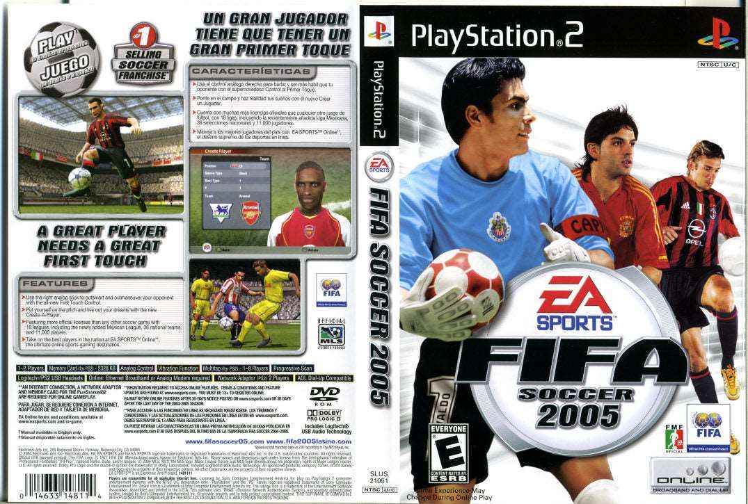 FIFA Soccer 2005 Cover Art - WOI Solutions