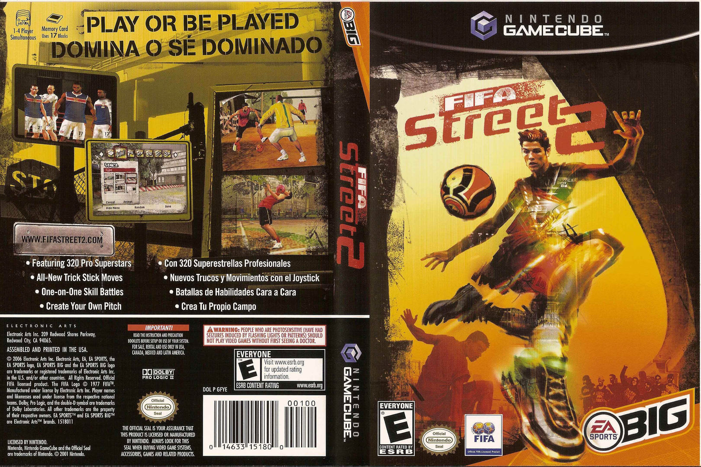 FIFA Street 2 Cover Art - WOI Solutions
