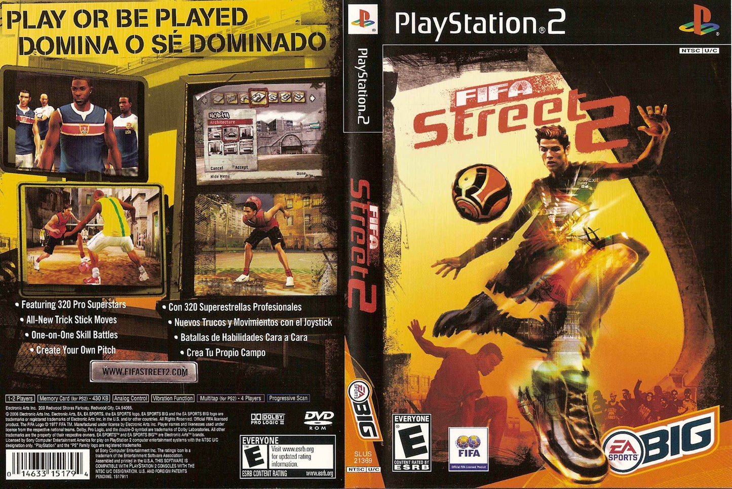 FIFA Street 2 Cover Art - WOI Solutions