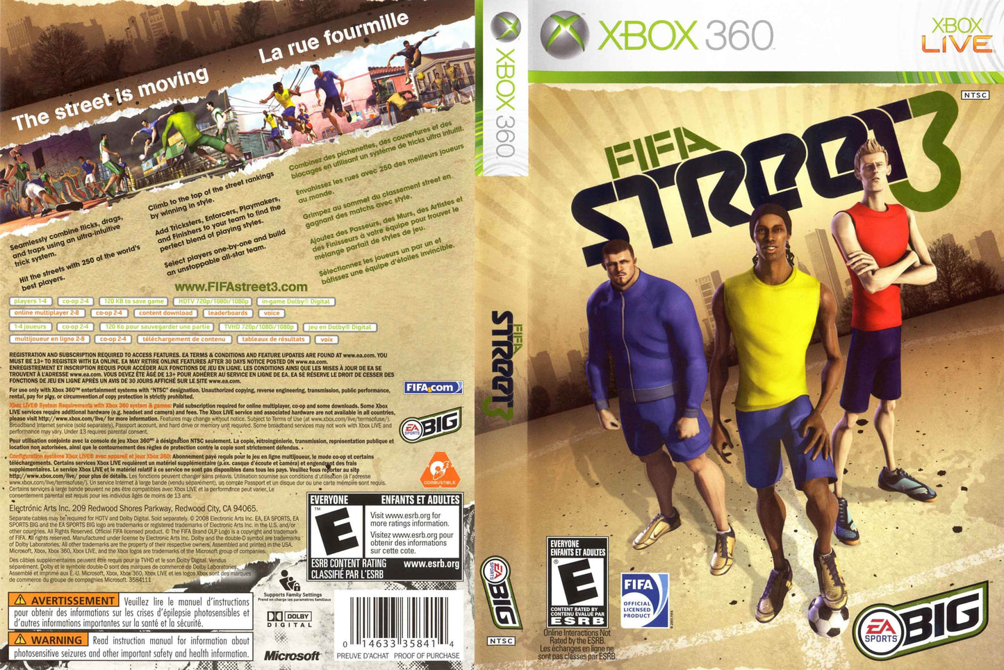 FIFA Street 3 Cover Art - WOI Solutions