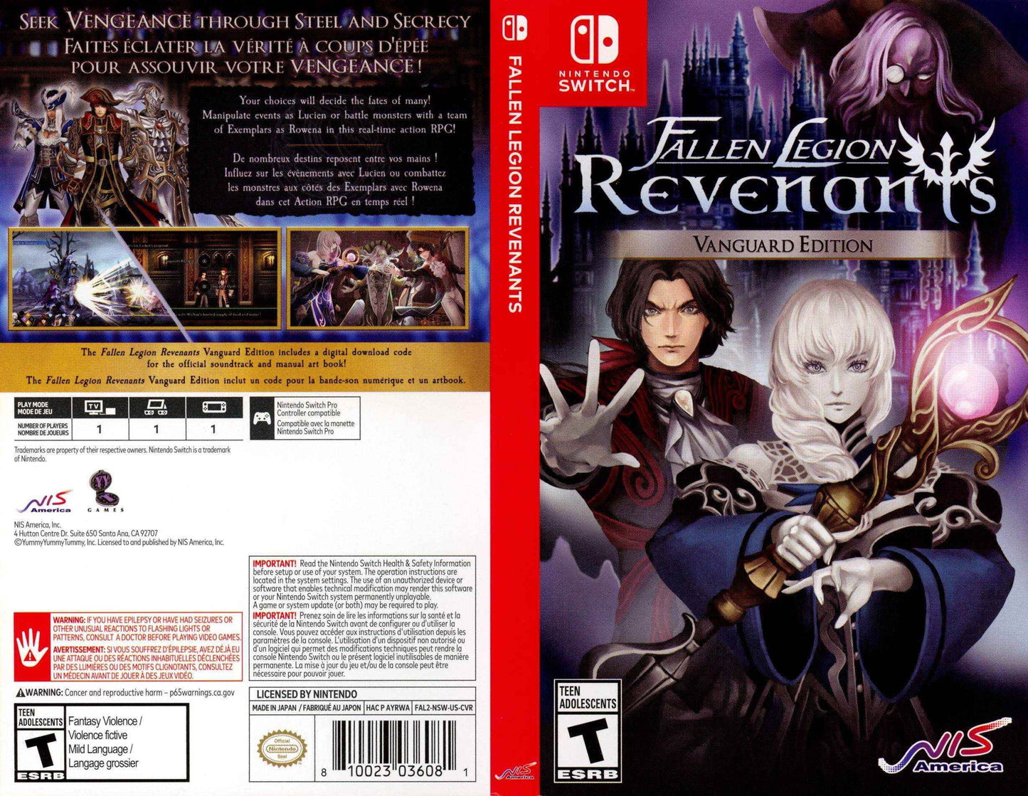 Fallen Legion Revenants Cover Art - WOI Solutions