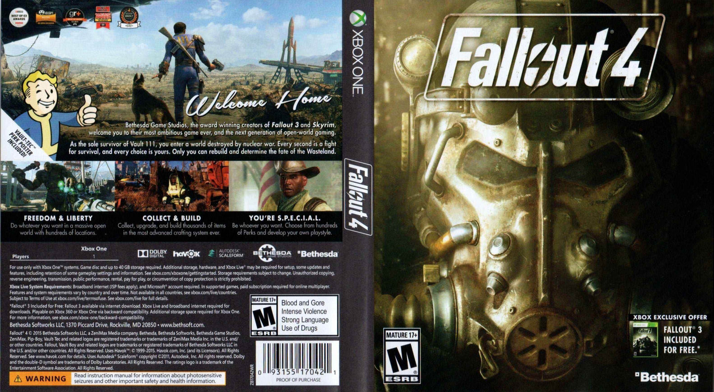 Fallout 4 Cover Art - WOI Solutions