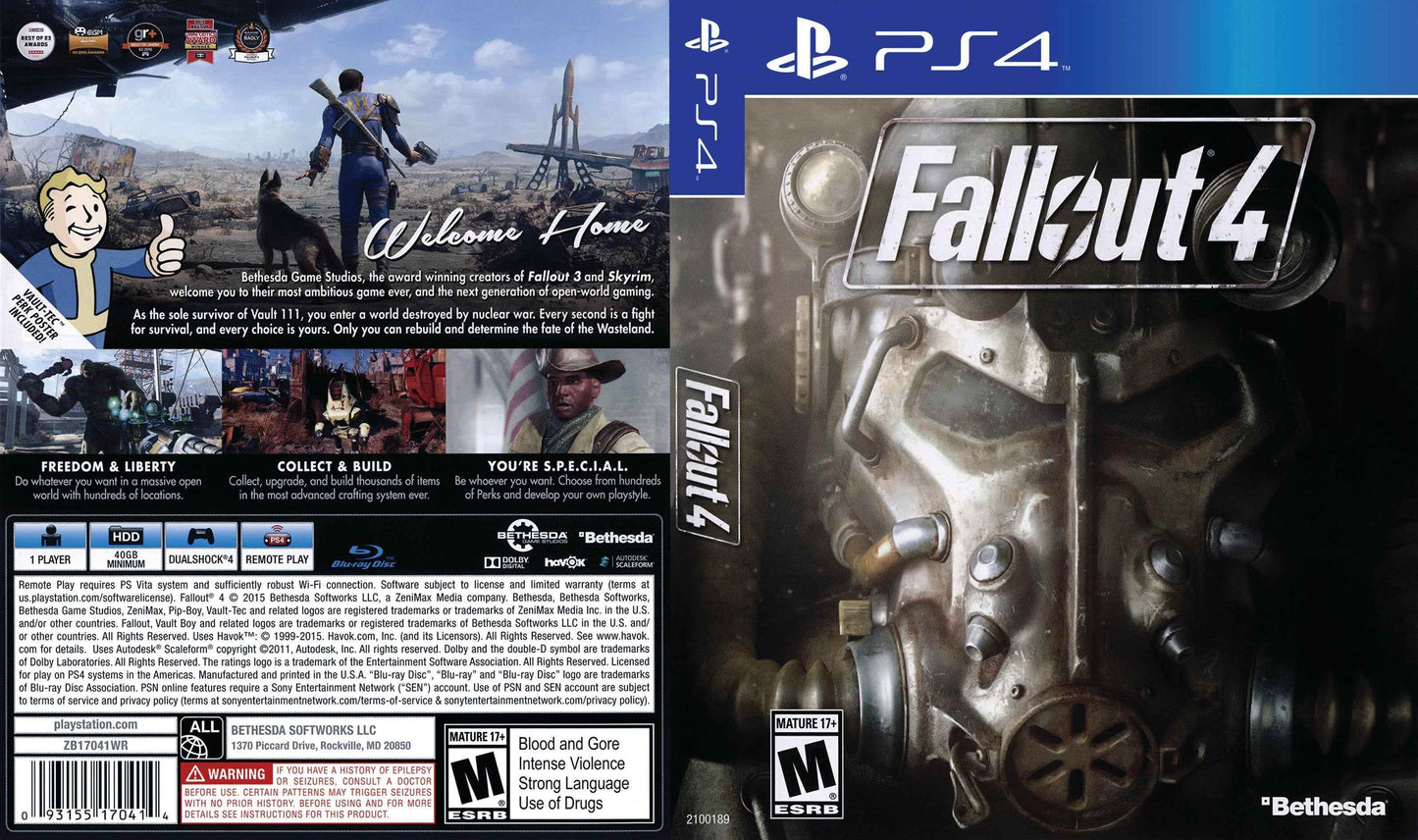 Fallout 4 Cover Art - WOI Solutions