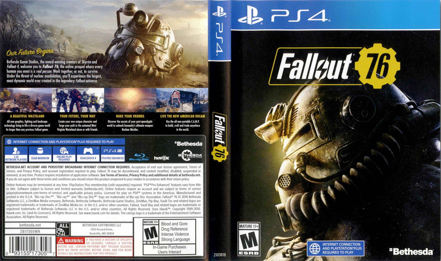 Fallout 76 Cover Art - WOI Solutions