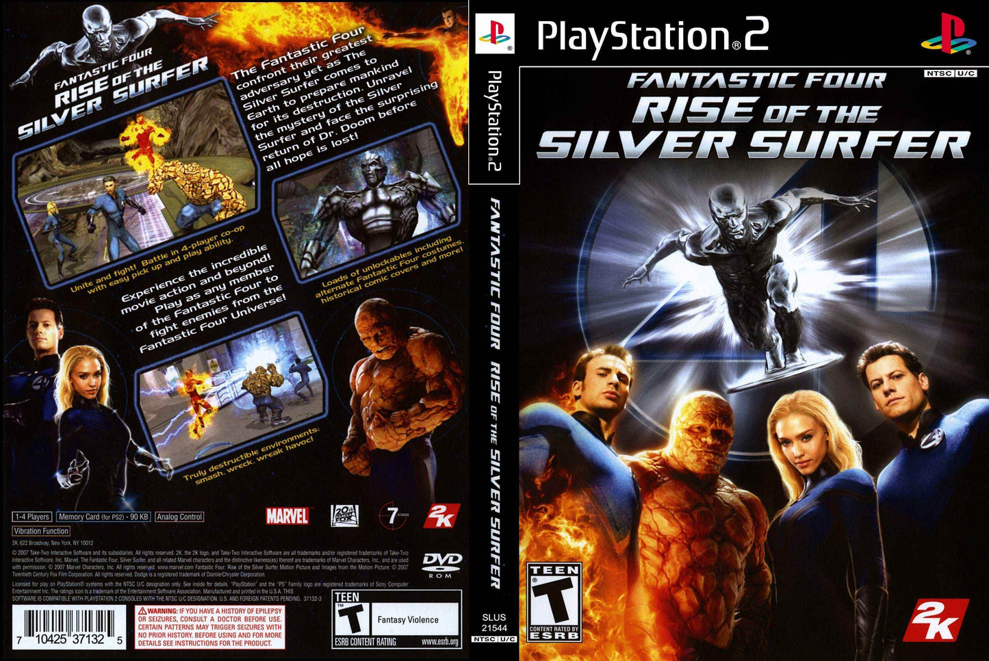 Fantastic Four Rise of the Silver Surfer Cover Art - WOI Solutions