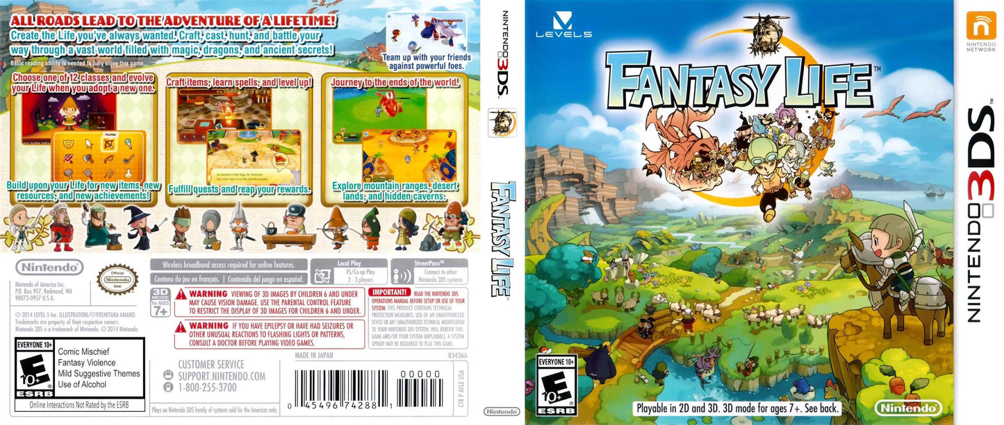 Fantasy Life Cover Art - WOI Solutions