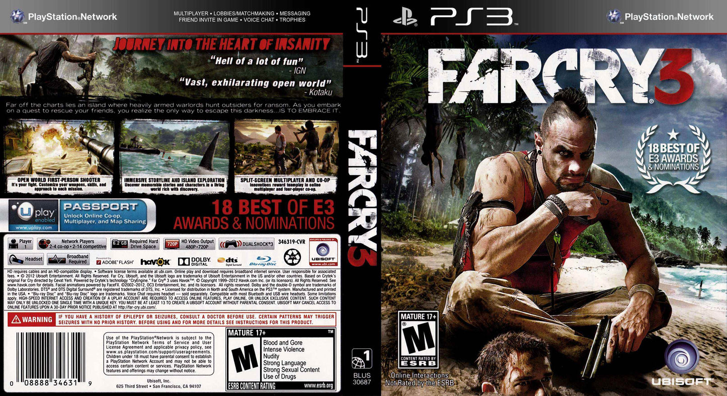 Far Cry 3 Cover Art - WOI Solutions