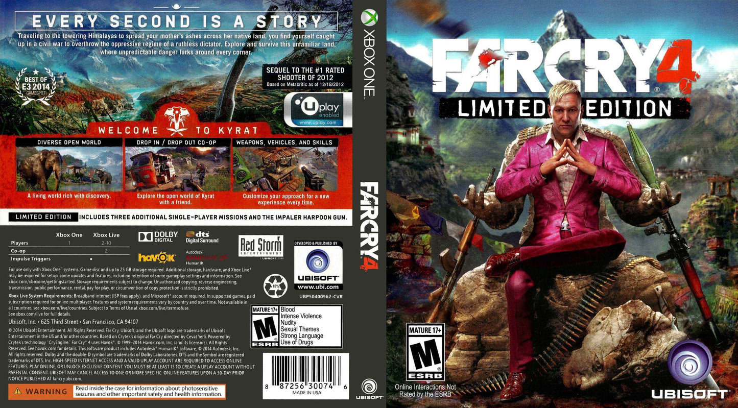 Far Cry 4 Cover Art - WOI Solutions