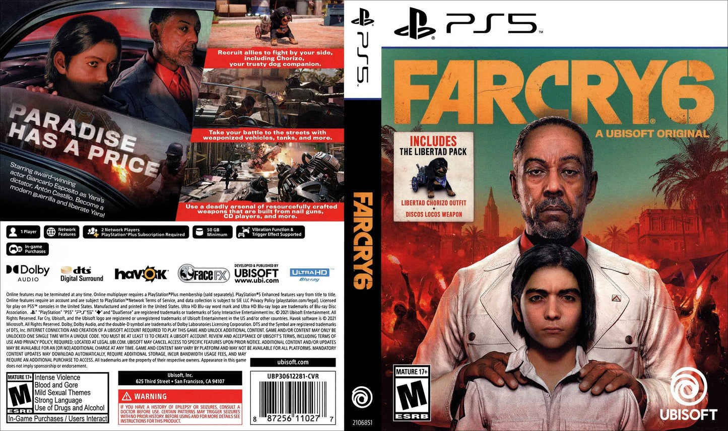 Far Cry 6 Cover Art - WOI Solutions