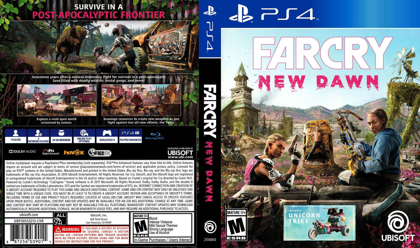 Far Cry New Dawn Cover Art - WOI Solutions