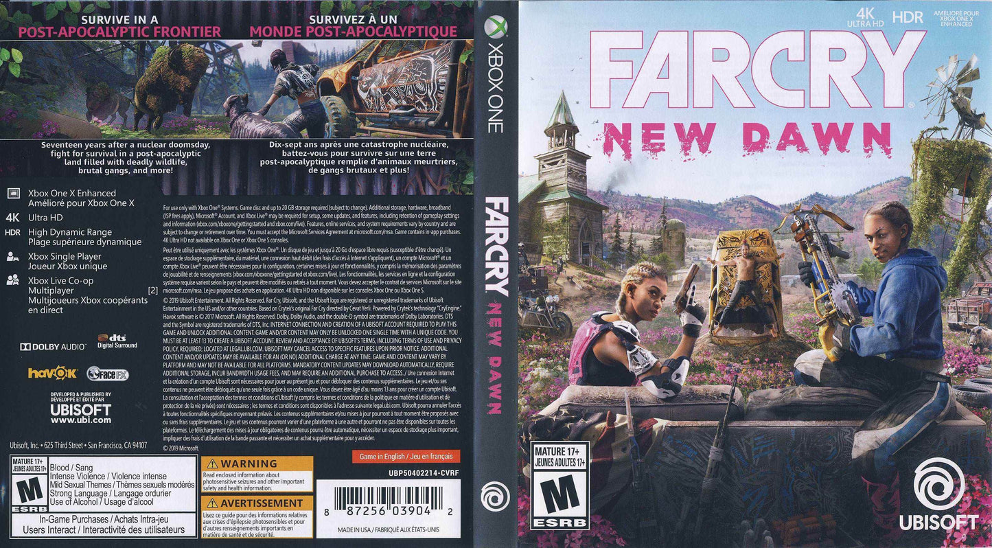Far Cry New Dawn Cover Art - WOI Solutions