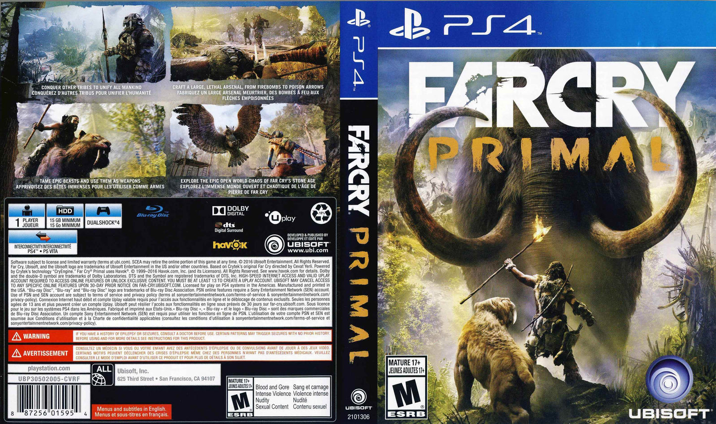 Far Cry Primal Cover Art - WOI Solutions