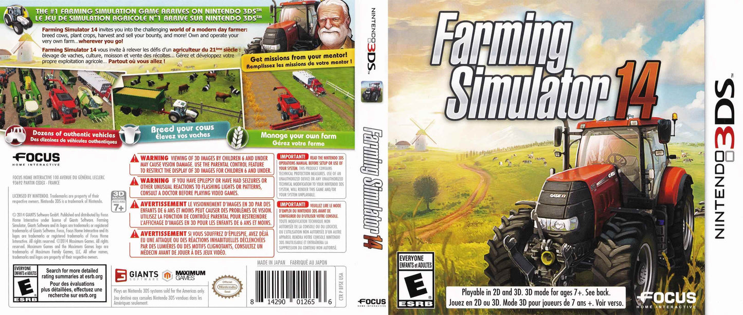 Farming Simulator 14 Cover Art - WOI Solutions