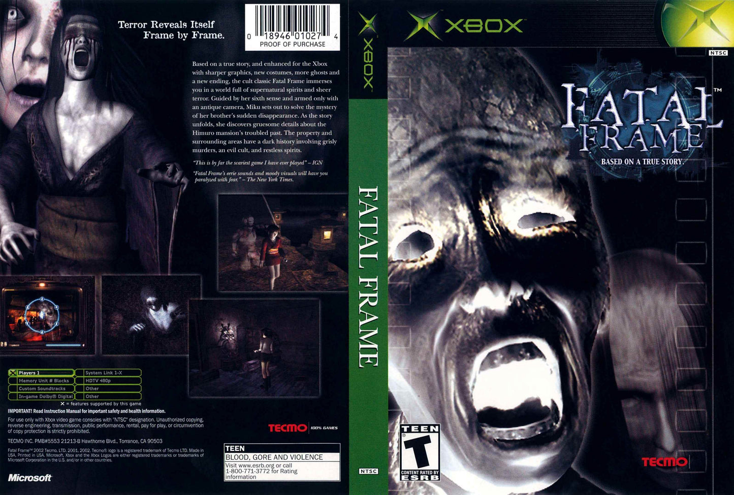 Fatal Frame Cover Art - WOI Solutions