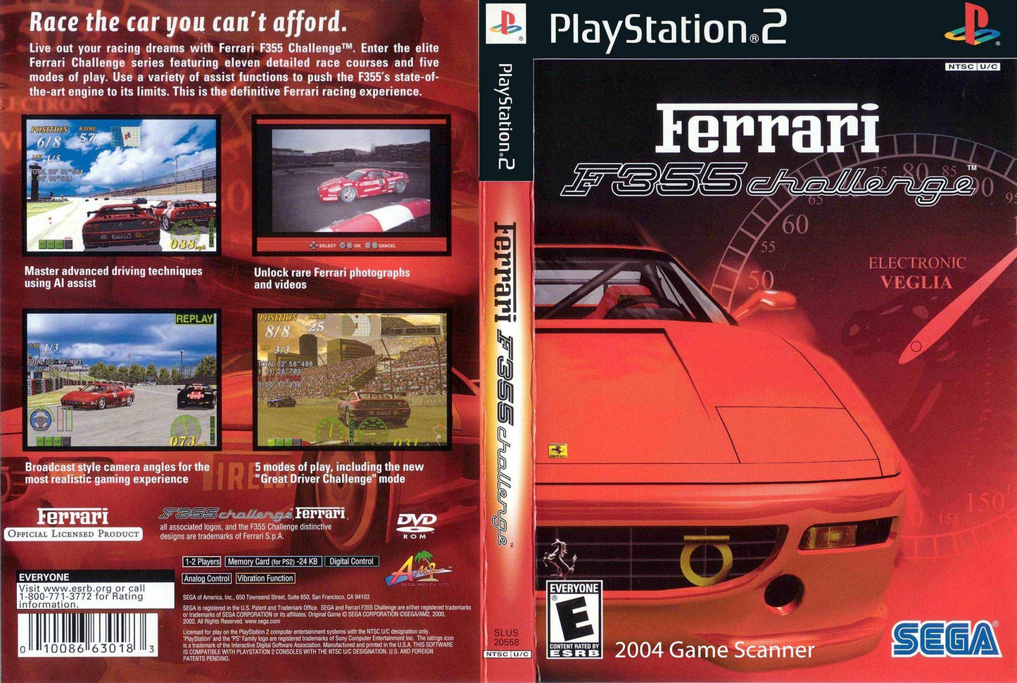 Ferrari F355 Challenge Cover Art - WOI Solutions