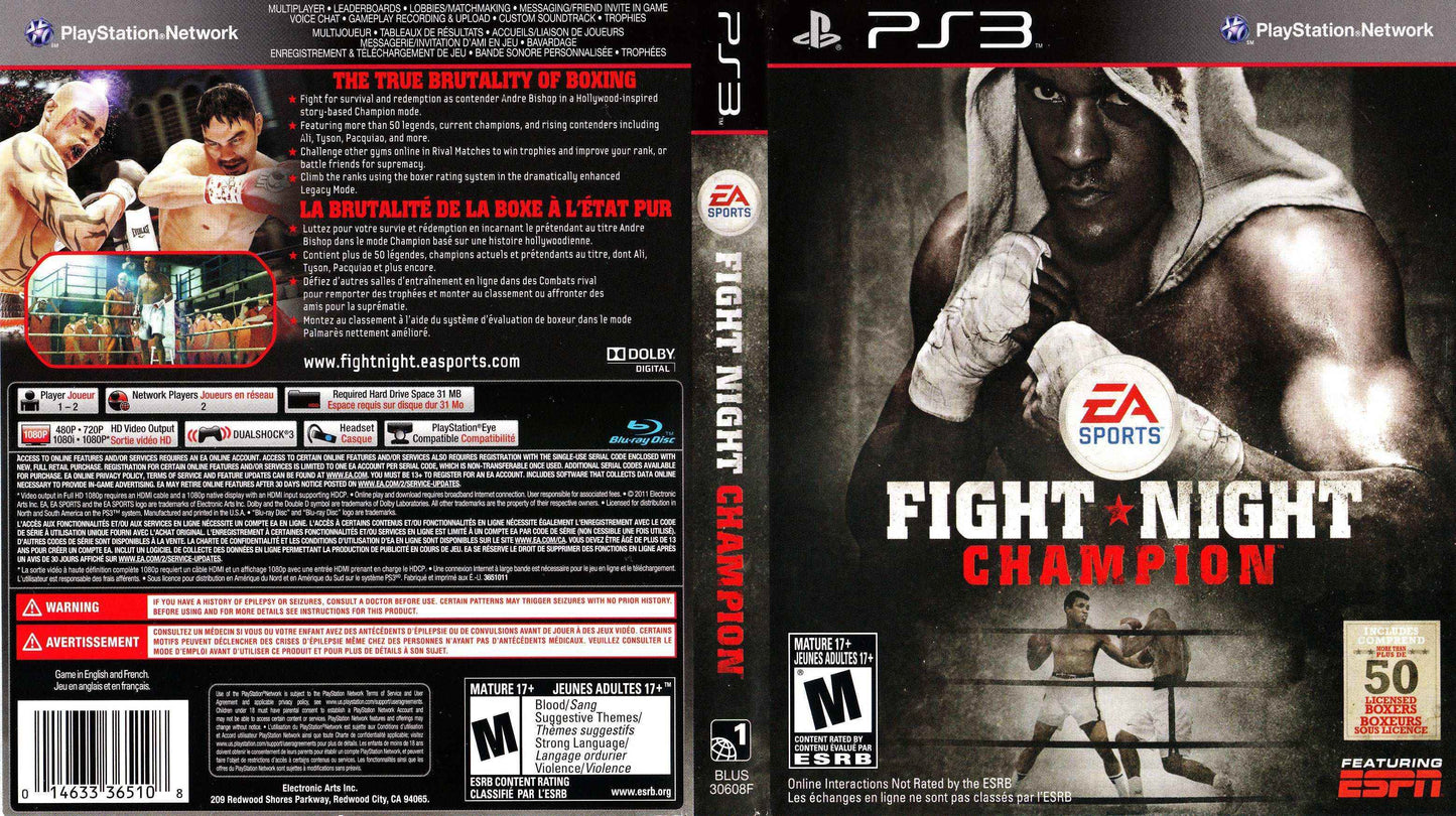 Fight Night Champion Cover Art - WOI Solutions