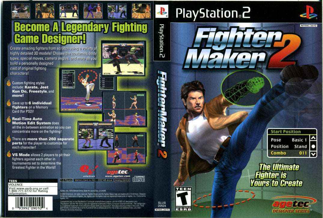 Fighter Maker 2 Cover Art - WOI Solutions