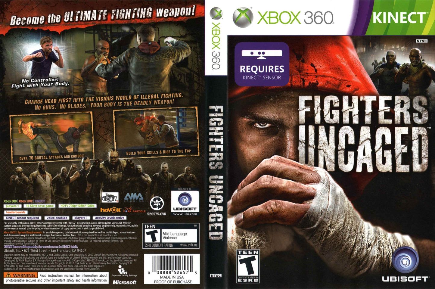 Fighters Uncaged Cover Art - WOI Solutions
