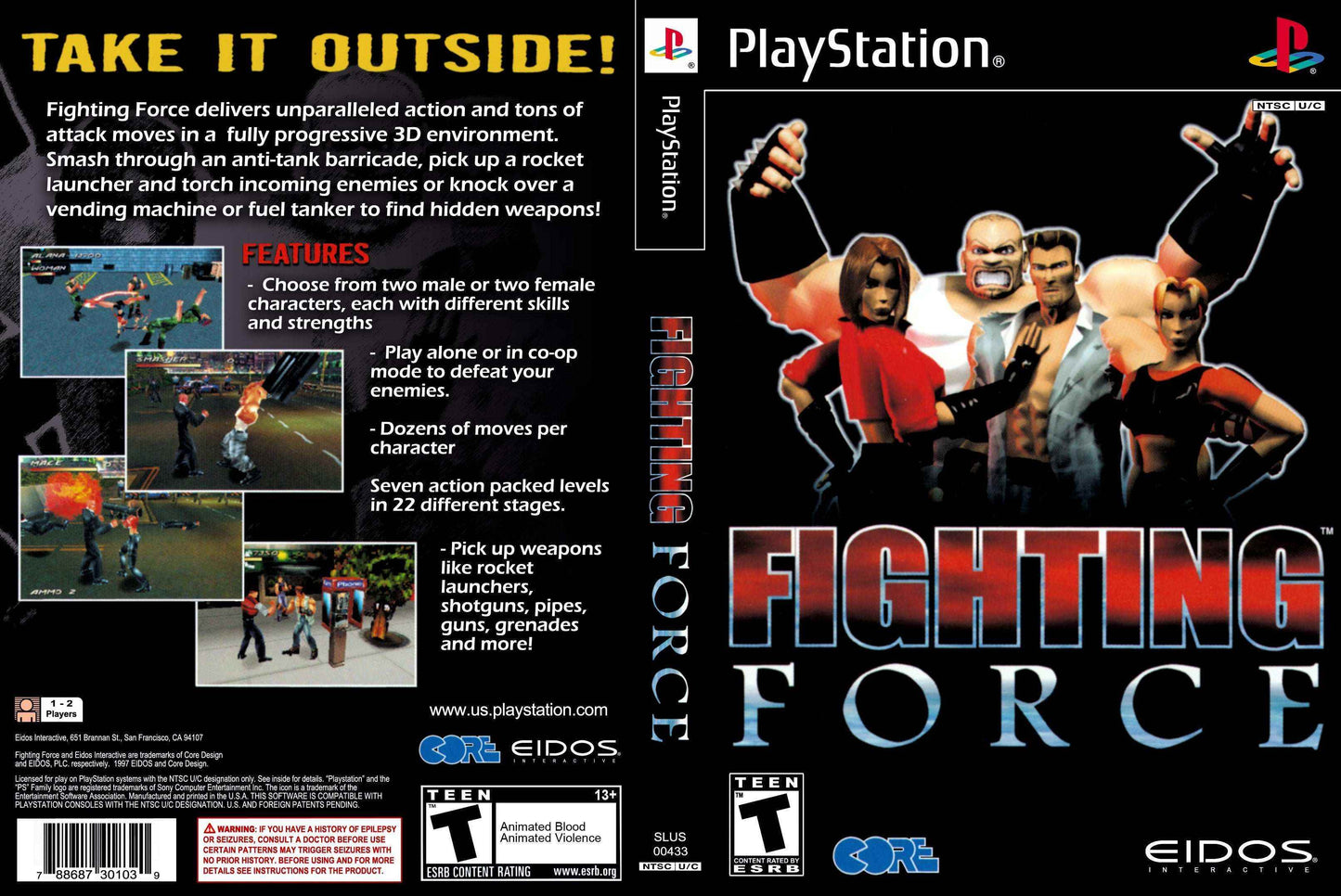 Fighting Force Cover Art - WOI Solutions