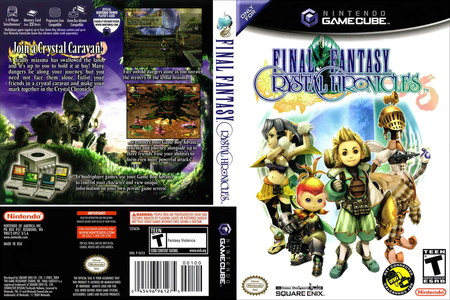 Final Fantasy Crystal Chronicles Cover Art - WOI Solutions
