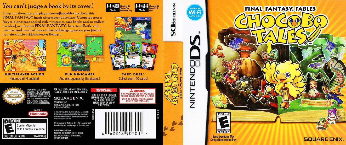 Final Fantasy Fables Chocobo Tales Cover Art - WOI Solutions