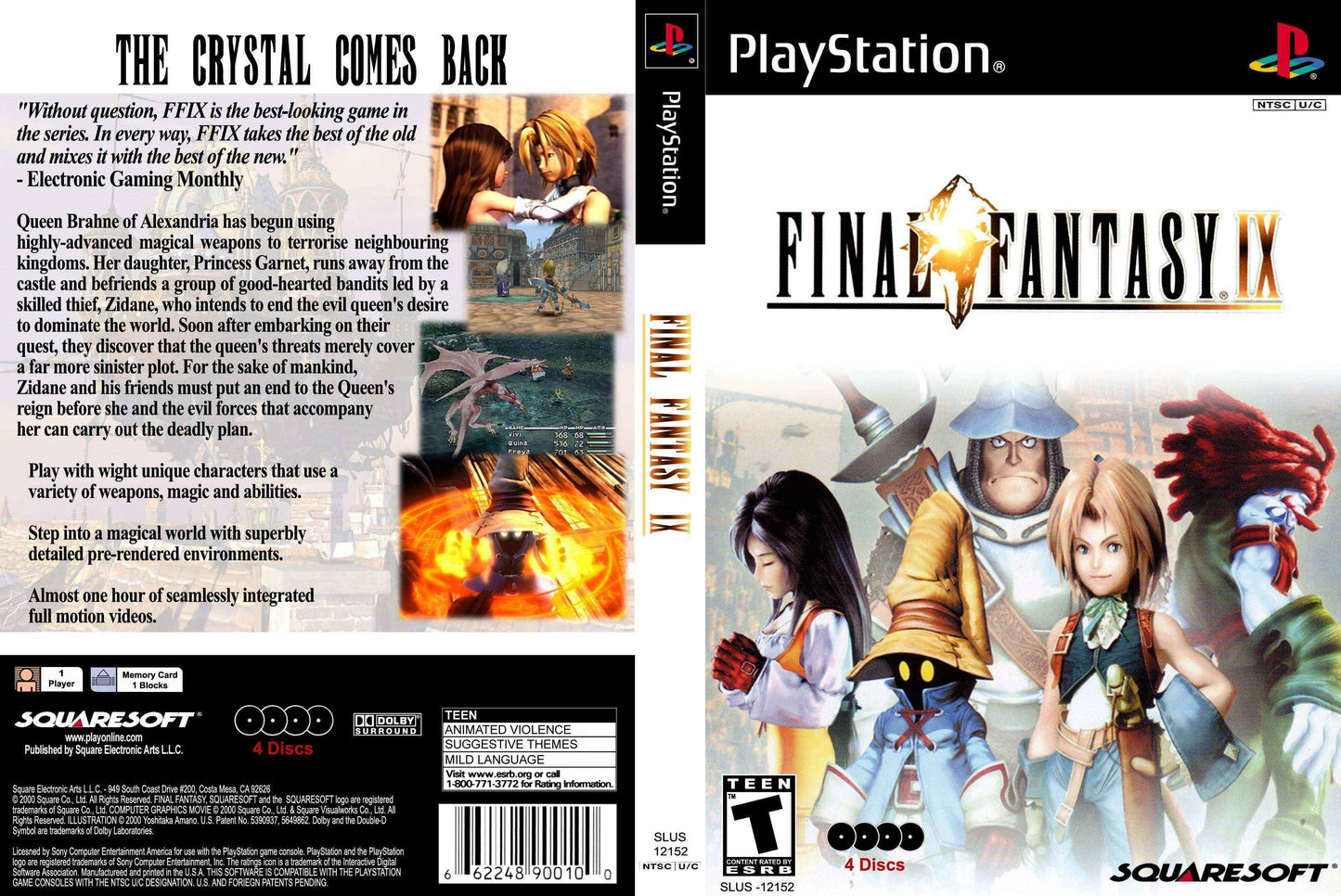 Final Fantasy IX Cover Art - WOI Solutions