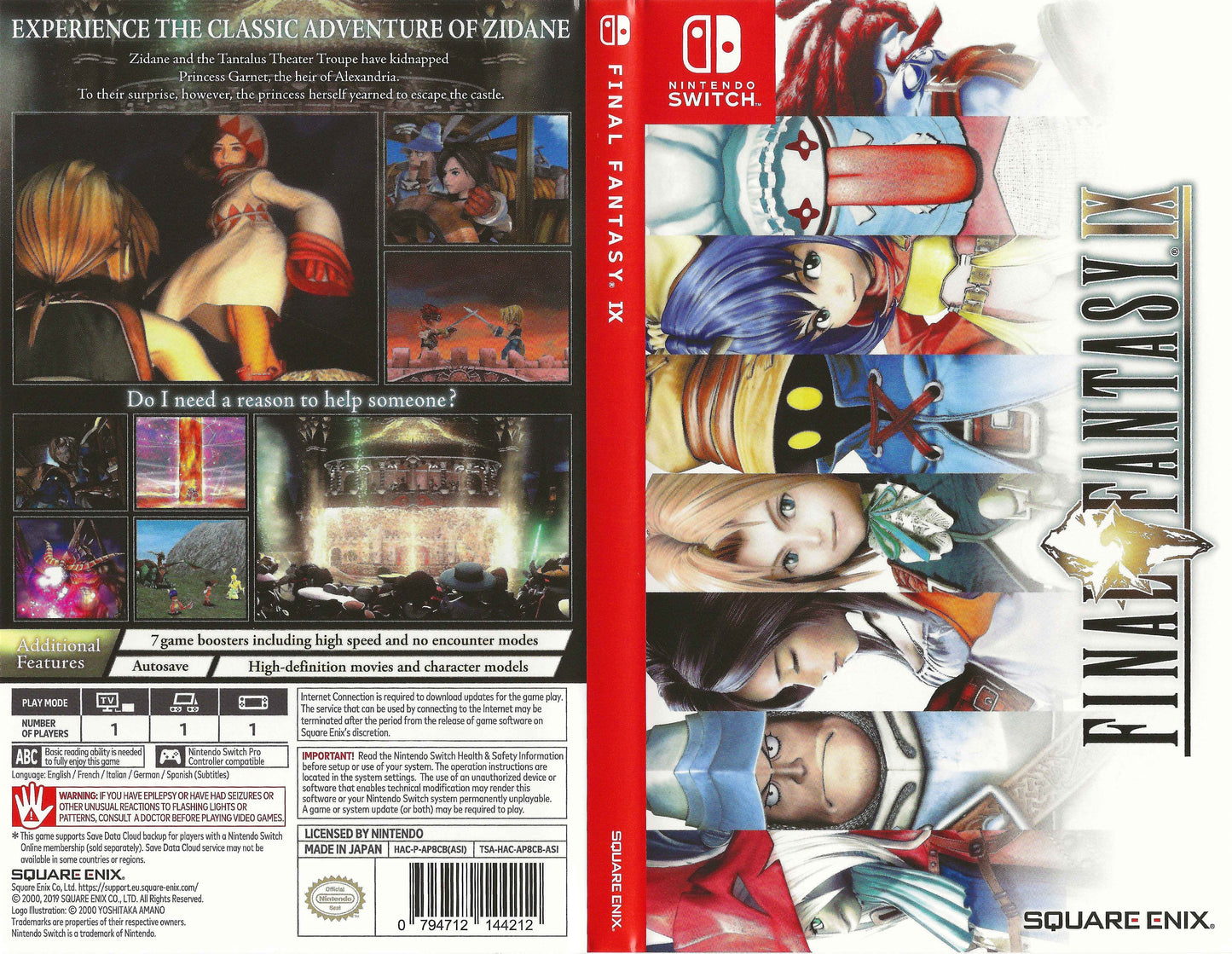 Final Fantasy IX Cover Art - WOI Solutions